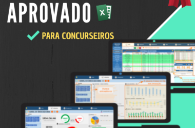 Planilha do Aprovado para Concursos – Planilha de Estudos em Excel (Controle, Organização e Desempenho)