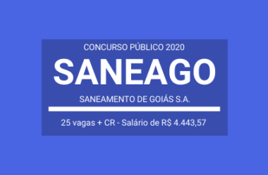 Aberto Concurso Público de Técnico em Enfermagem do Trabalho e Técnico em Segurança do Trabalho da SANEAGO – 2020