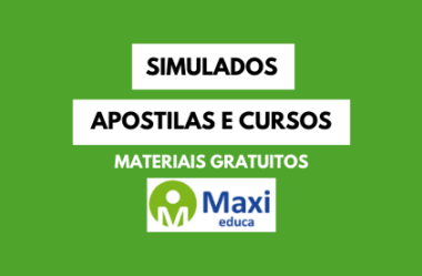 Maxi Educa Concursos: Apostilas, Simulados e Cursos Gratuitos