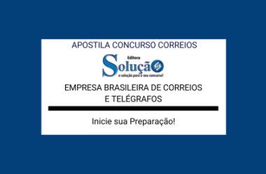 Apostila Concurso Correios – PDF Download e Impressa